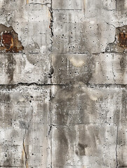 Aufkleber - Grunge background with weathered concrete wall showing signs of aging