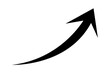 © Photix Studio - black curved arrow graph png file type for your apps, website, web, UI, logo, designs