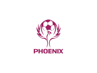 Wall Mural - phoenix for football logo / phoenix for soccer logo