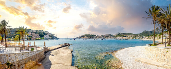 Wall Mural - Port de Soller, Mallorca, Spanien 