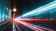 © Witri - Light Trails in a Tunnel at Night