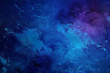 Blue abstract background, dark surface texture