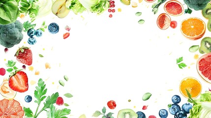 Sticker - food, broccoli, vegetable, vegetables, fresh, green, healthy, vegetarian, tomato, diet, pepper, salad, carrot, meal, red, dinner, raw, white, cabbage, organic, health, dish, nutrition, closeup, isolat