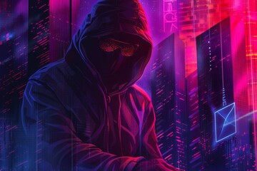 Wall Mural - unknown hacker