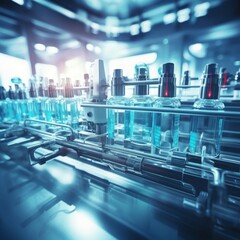 Poster - precision cnc machine crafting medical device for drug delivery in healthcare technology