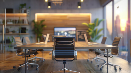 Poster - office background 