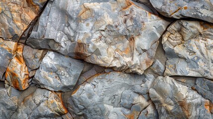 Canvas Print - Texture of natural stone granite rock construction