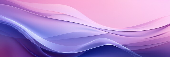 Wall Mural - Abstract Wavy Pattern in Pink and Blue Hues