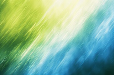 Wall Mural - Grainy Texture Abstract Blurred Background in Green and Blue Colors