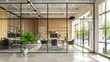 © Roodic - Modern office space with glass walls