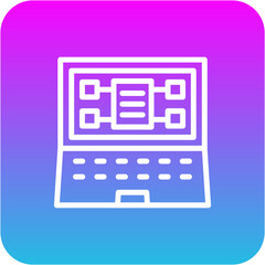 Poster - Laptop Icon