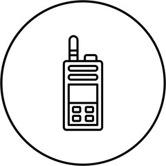 Sticker - Walkie talkie Icon