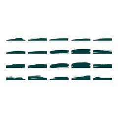 Wall Mural - Modern Brush Footer