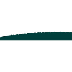 Wall Mural - Modern Brush Footer