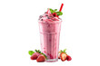 © posterpalette - Refreshing jubilee shake isolated on transparent background