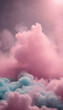 © Tetlak - A vibrant cloud of pastel pink and blue smoke blending together in an abstract pattern for gender reveal or baby shower.