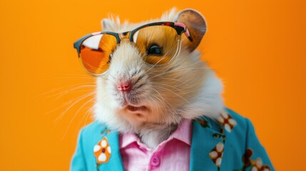 Sticker - The Hamster in Sunglasses