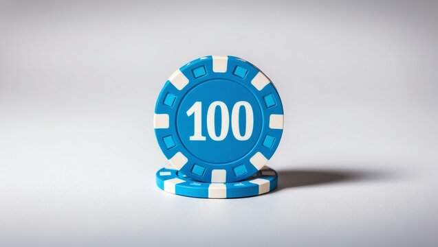 create an image of a single light blue dollar poker background
