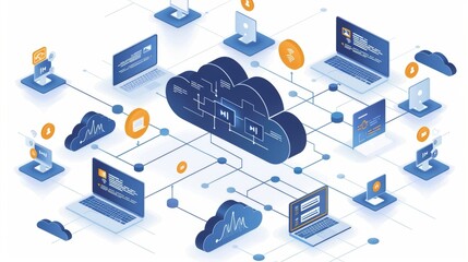 Poster - Cloud Computing Network with Multiple Devices