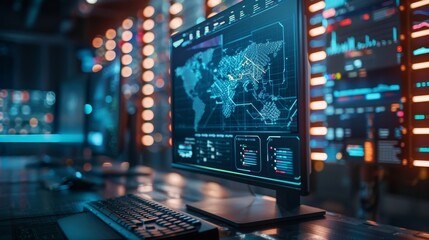 Poster - Global Network Monitoring System - Cybersecurity Operations Center