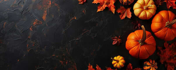 Poster - Suitable background with space for text or an image for Halloween
