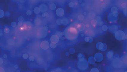 Poster - Blue bokeh ring on an abstract background. Abstract illustration with colorful circle shapes. Abstract light blue background with bokeh effect. 3D Vector.