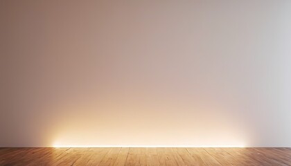 Modern mid century and minimalist interior of living room ,empty room , white wall and wood floor ,3d render