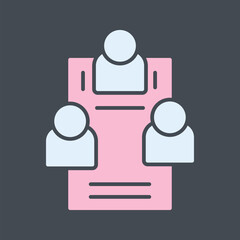 Poster - Teamwork Vector Icon