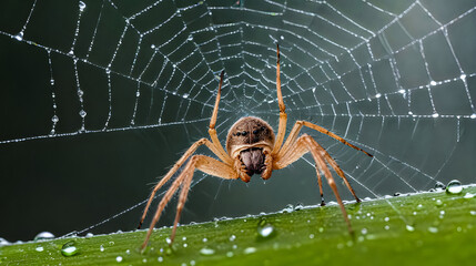 spider on the web