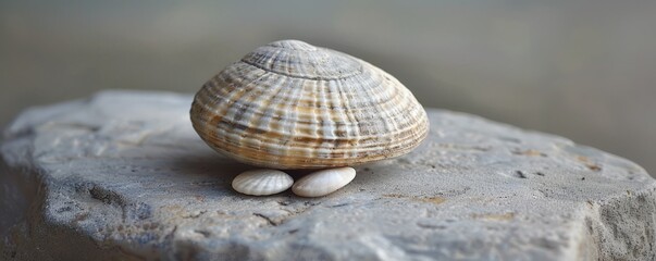 Wall Mural - A simple object, like a seashell or a pebble, holding a world of memories and meaning for its owner.