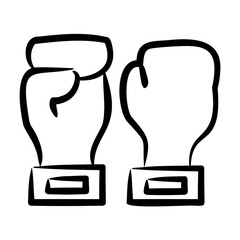 Wall Mural - Boxing Gloves Icon