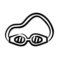 Wall Mural - Goggles Icon