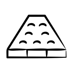 Sticker - Gymnastics Mat Icon