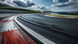 © Mehran - Thrilling view of a winding race track with a smooth asphalt surface.