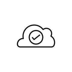 Poster - Saved to Drive Icon Collection Cloud Storage Illustrations for Data and Technology