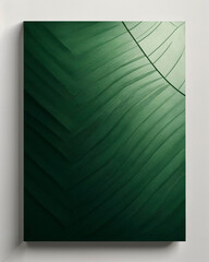 Canvas Print - abstract green background