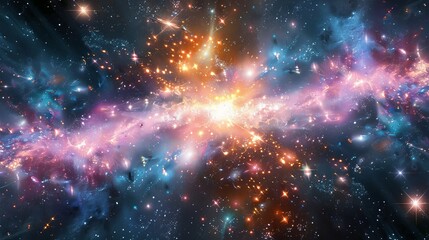 The study of cosmic microwave background radiation provides a glimpse into the early universe, offering clues about its origin and evolution.