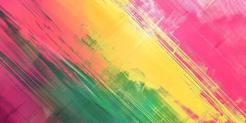 Poster - An illustration of abstract streaks blending vibrant colors creates a captivating wallpaper and background scene for a potential best-seller