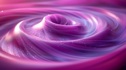 Canvas Print - Abstract Swirling Purple and Blue Background.