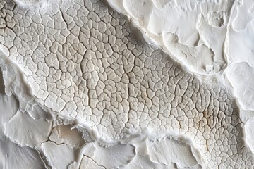 Sticker - Cracked White Marble Texture