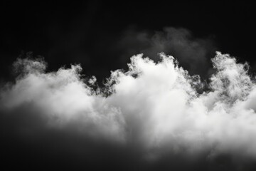 Poster - Majestic Clouds: Dramatic Sky with Fluffy White Clouds