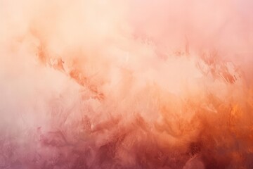 Aufkleber - Soft Focus Blurred Background, Abstract Art, Pink and Orange Gradient