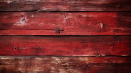 This image captures rich, deep red wooden planks which emphasize the natural grain patterns and distinctive textures of the wood, evoking feelings of both strength and rustic elegance.