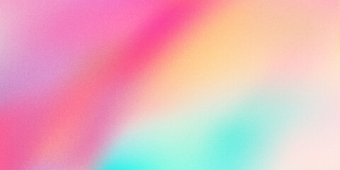Poster - Color gradient background, abstract orange grain gradation texture, vector pink noise texture blur abstract background