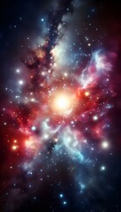 background with stars