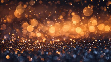 Aufkleber - Image of a background with glittering particles perfect for adding text or graphics. with copy space image. Generative AI