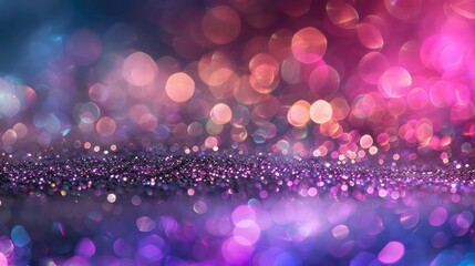 Aufkleber - Image of a background with glittering particles perfect for adding text or graphics. with copy space image. Generative AI