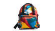 © Shivart - multicolored backpack isolated on white background