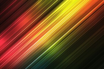 Poster - This image features colorful diagonal light streaks creating a dynamic wallpaper or background