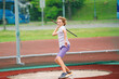 © famveldman - Javelin throw competition for kids. Athletics club